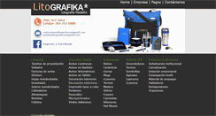 Desktop Screenshot of litografiamedellin.com